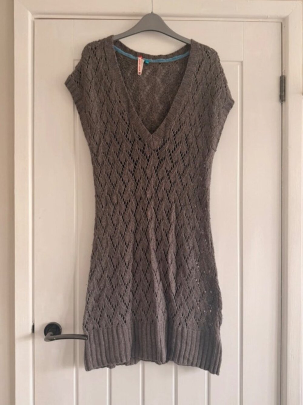 Crochet Sweater Dress - Picture 1 of 3